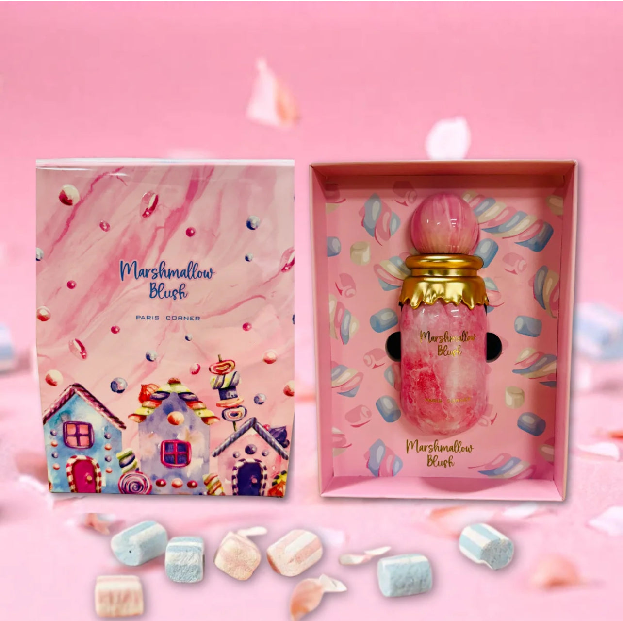 Mashmellow blush Paris corner